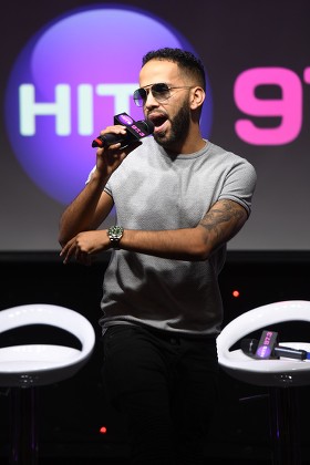 Aggro Santos in concert at radio station Hits 97.3, Fort Lauderdale, USA - 07 Dec 2017