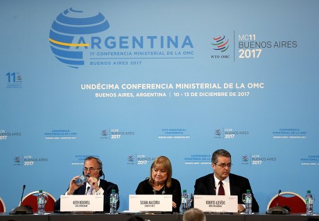 World Trade Organization Ministerial Conference in Buenos Aires, Argentina - 10 Dec 2017