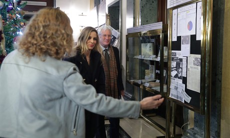 Richard Gere Alejandra Silva Editorial Stock Photo - Stock Image
