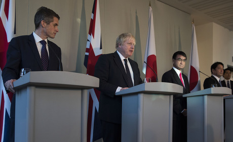 Third UK-Japan Foreign and Defence Ministerial Meeting in London, United Kingdom - 14 Dec 2017