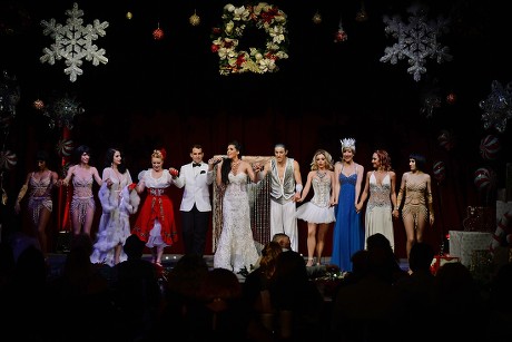 The Erika Moon Holiday Spectacular Burlesque show, Miami Beach, USA - 16 Dec 2017