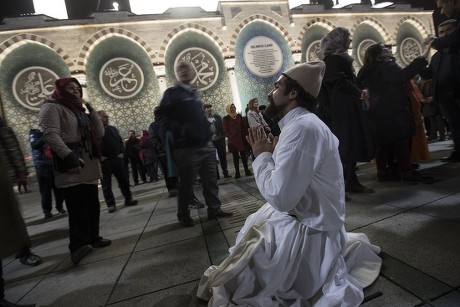 Mevlana Jalal al-Din al-Rumi is celebrated in Konya, Turkey - 17 Dec 2017