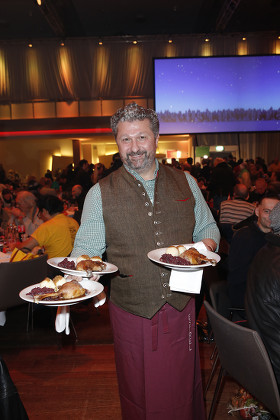 23rd Christmas party for the homeless by Frank Zander at Estrel Convention Center, Berlin, Germany - 19 Dec 2017