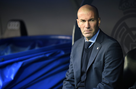 Real Madrid Coach Zinedine Zidane Editorial Stock Photo - Stock Image ...