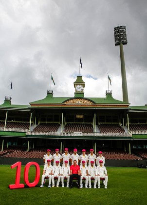 Australia cricket team marks 10th Pink Test in Sydney - 02 Jan 2018