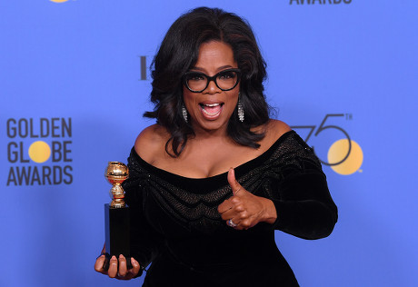 Oprah Winfrey Cecil B Demille Award Editorial Stock Photo - Stock Image ...