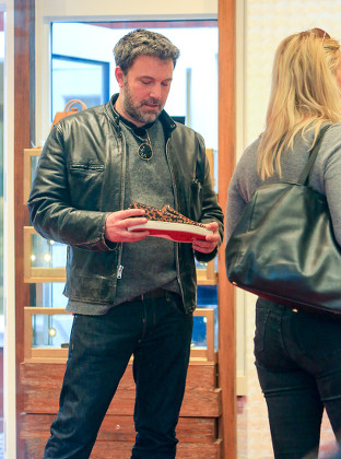 Ben Affleck Lindsay Shookus Editorial Stock Photo - Stock Image