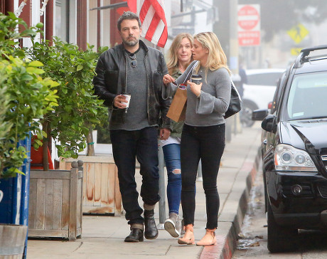Ben Affleck Lindsay Shookus Editorial Stock Photo - Stock Image