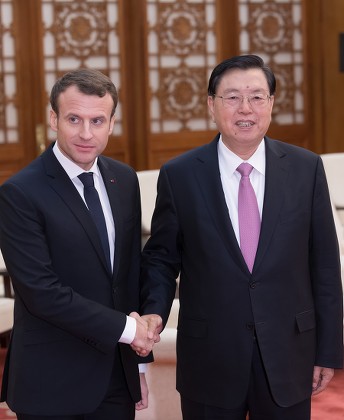 French President Emmanuel Macron visit to China - 09 Jan 2018