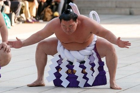 New Year Grand Sumo tournament, Tokyo, Japan - 09 Jan 2018