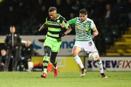 Forest Green Rovers Keanu Marshbrown7 Plays Editorial Stock Photo ...