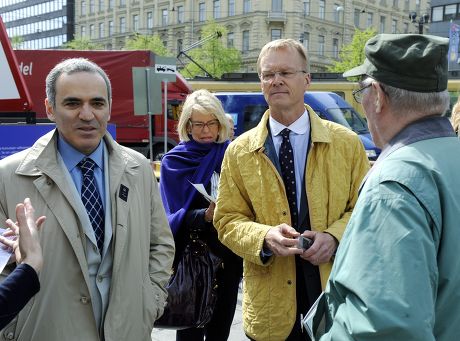 Garry Kasparov in Helsinki, Finland - 26 May 2009