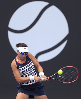 Alison Bai Australia Partnered Lizette Cabrera Editorial Stock Photo