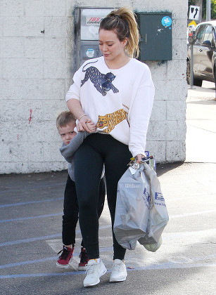 Hilary Duff out and about, Los Angeles, USA - 15 Jan 2018