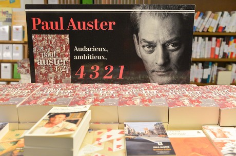 Paul Auster '4 3 2 1' book signing, Vincennes, France - 17 Jan 2018
