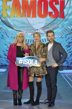 'L'Isola dei Famosi' TV show press conference, Milan, Italy - 18 Jan 2018