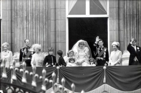 Wedding Prince Charles Lady Diana Spencer Editorial Stock Photo Stock