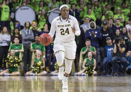 Notre Dame Guard Arike Ogunbowale 24 Editorial Stock Photo - Stock ...