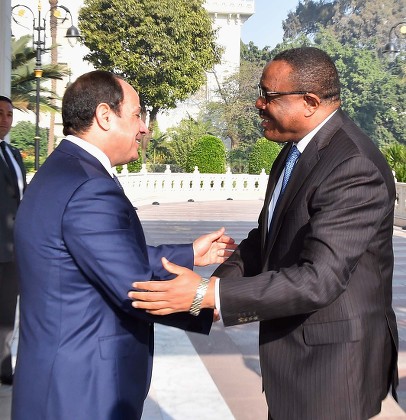 Ethiopia Prime Minister Hailemariam Desalegn visit to Cairo, Egypt
 - 18 Jan 2018