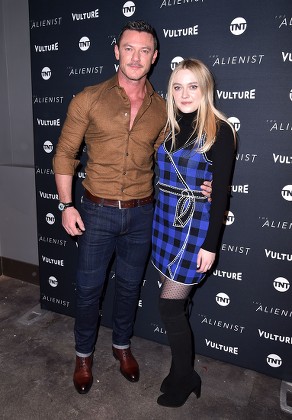 Luke Evans Dakota Fanning Editorial Stock Photo - Stock Image ...