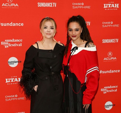 Chloe Grace Moretz Sasha Lane Editorial Stock Photo - Stock Image