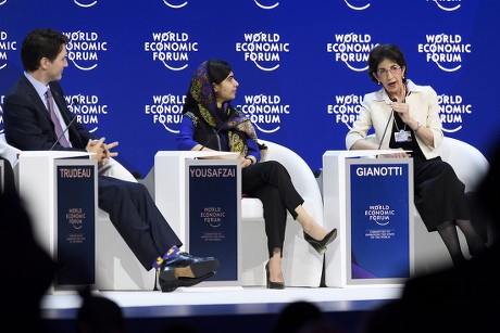 World Economic Forum 2018 in Davos, Switzerland - 25 Jan 2018