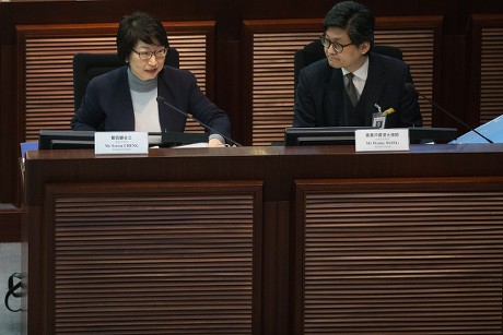 Hong Kong's Secretary for Justice Teresa Cheng, China - 29 Jan 2018