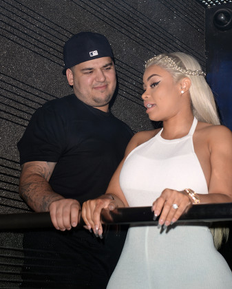 Birthday Girl and Expectant Mother Blac Chyna Celebrate Her Birthday at G5ive Strip Club with Fiancé Rob Kardashian - 12 May 2016