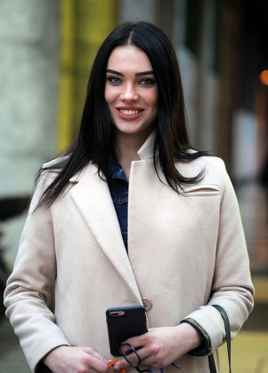 Dasha Dereviankina out and about, Milan, Italy - 30 Jan 2018