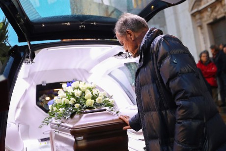 Funeral of Italian soccer coach Azeglio Vicini in Brescia, Italy - 01 Feb 2018