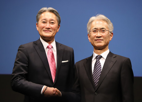 Sony management press conference, Tokyo, Japan - 02 Feb 2018