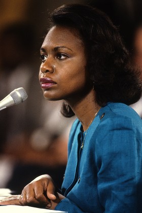Anita Hill Testifies Against Judge Robert Bork, Washington DC, USA - 11 Oct 1991