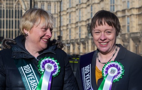 Labour 100 years of women's suffrage London, UK- 6 Feb 2018