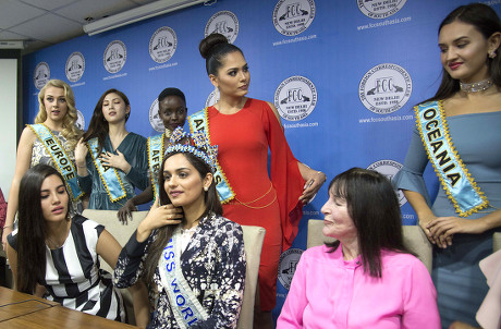 Miss World Europe 'Beauty with a Purpose' and 'Freedom from Shame' event, New Delhi, India - 06 Feb 2018