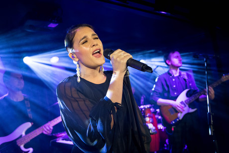 Jessie Ware and Zak Abel concert at The Arts Club Mayfair, London, UK - 7 Feb 2018.