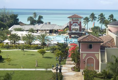 Grounds Sandals Resort St Johns Antigua Editorial Stock Photo - Stock ...