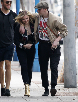 Chloe Grace Moretz Brooklyn Beckham Editorial Stock Photo - Stock Image