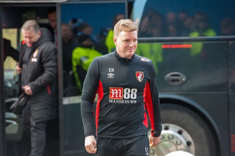 Bournemouth Manager Eddie Howe Arriving Premier Editorial Stock Photo ...