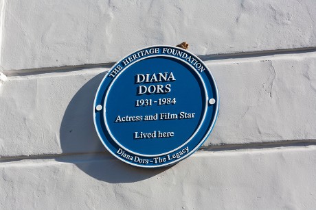 Diana Dors Blue Plaque unveiled, London, UK - 11 Feb 2018