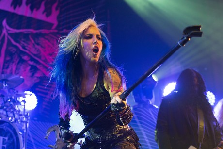 ARCH ENEMY - ALISSA WHITE GLUZ Editorial Stock Photo - Stock Image