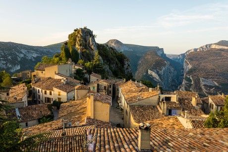 Rougon Verdon Gorge Gorges Du Verdon Editorial Stock Photo - Stock ...