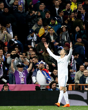 Madrid, Spain. 14th February, 2018. Cristiano Ronaldo of Real