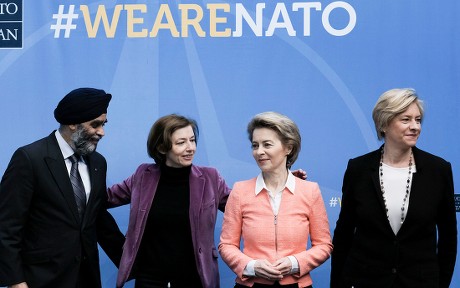 NATO Defense ministers council, Brussels, Belgium - 15 Feb 2018