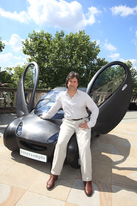 The new Riversimple hydrogen-powered urban car unveiled at Somerset House, London, Britain - 16 Jun 2009