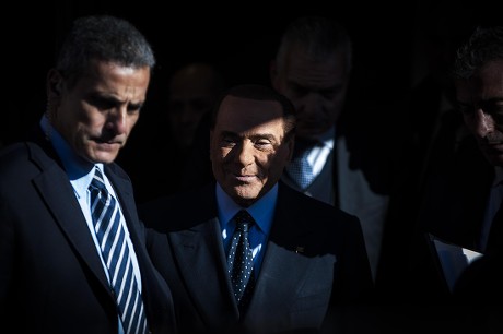 Forza Italia (FI) leader Silvio Berlusconi in Rome, Rome, Italy - 15 Feb 2018