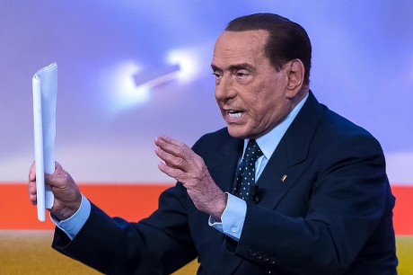 Forza Italia (FI) leader Silvio Berlusconi in Rome, Rome, Italy - 15 Feb 2018