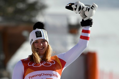 Bronze Medal Winner Katharina Gallhuber Austria Editorial Stock Photo ...