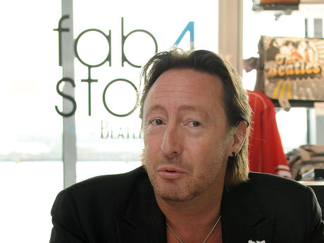 Julian Lennon and Cynthia Lennon at the Beatles Story Exhibition in Liverpool, Britain
 - 17 Jun 2009
