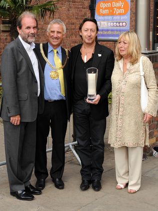 Julian Lennon and Cynthia Lennon at the Beatles Story Exhibition in Liverpool, Britain
 - 17 Jun 2009
