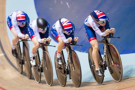 Ellie Dickinson Elinor Barker Laura Kenny Editorial Stock Photo - Stock ...